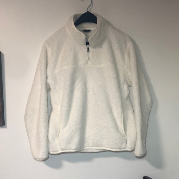 Eddie Bauer Sherpa 3/4 zip - Picture 2 of 8